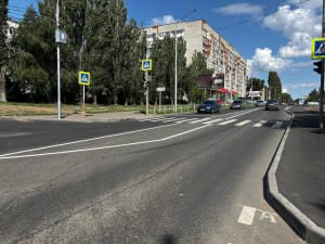 В Саратове отремонтировали улицу, ведущую к ботаническому саду